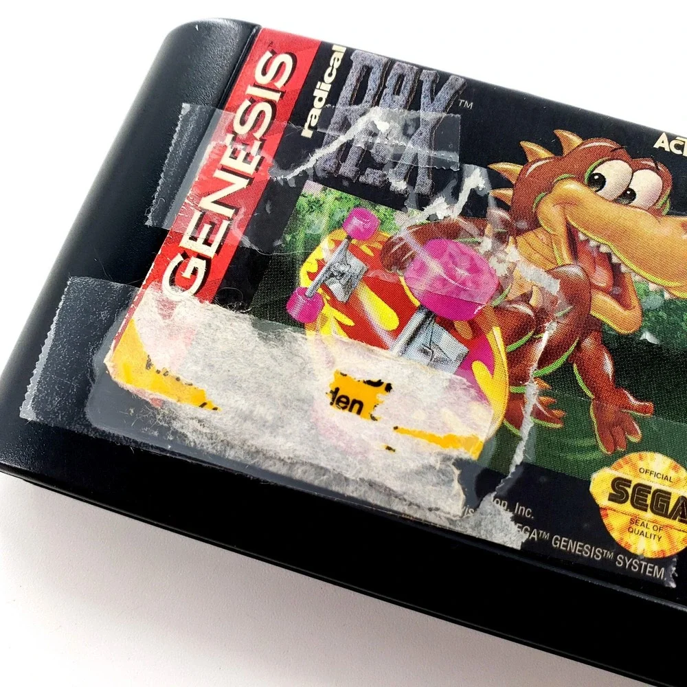 Radical Rex (Sega Genesis, 1994) Authentic Complete Tested & Works